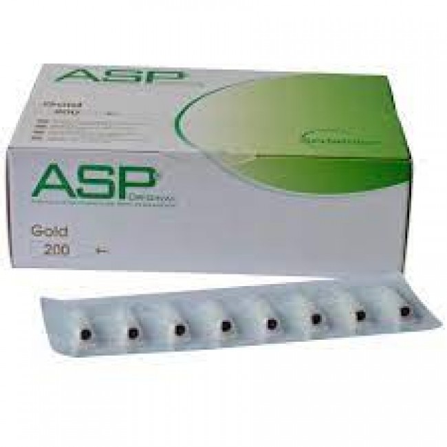 מחטי אוזן ASP GOLD קופסה 200 יח' - מחטים לדיקור אוזן - רפואה סינית